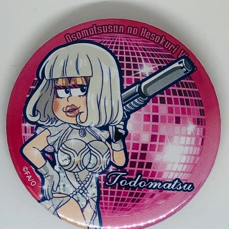 おそ松さん トド松 缶バッジ　ドラァグクイーン2020