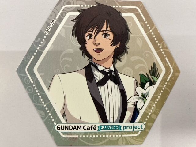 ガンダムカフェ メモリアルコースター ガンダムUC バナージ・リンクス