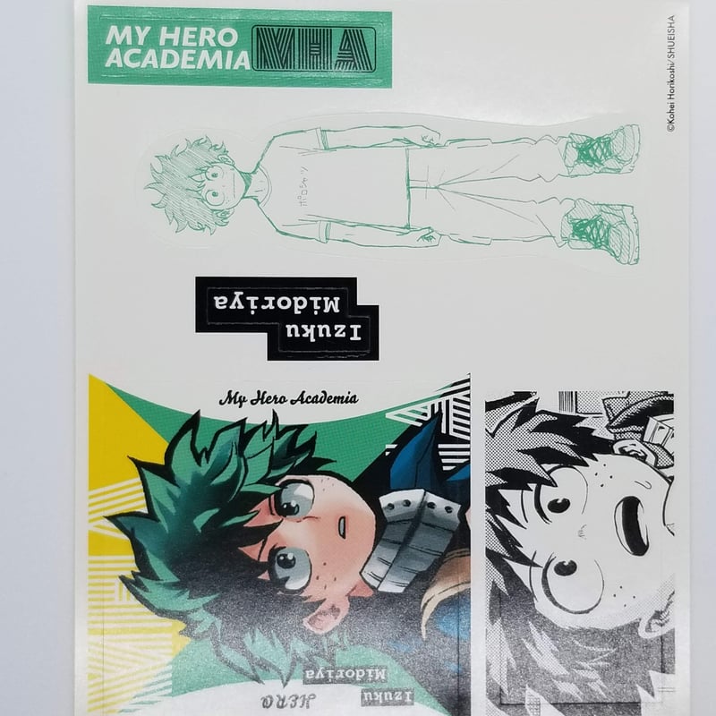 ヒロアカ展 フォトカード&ステッカーコレクション第2弾 緑谷出久