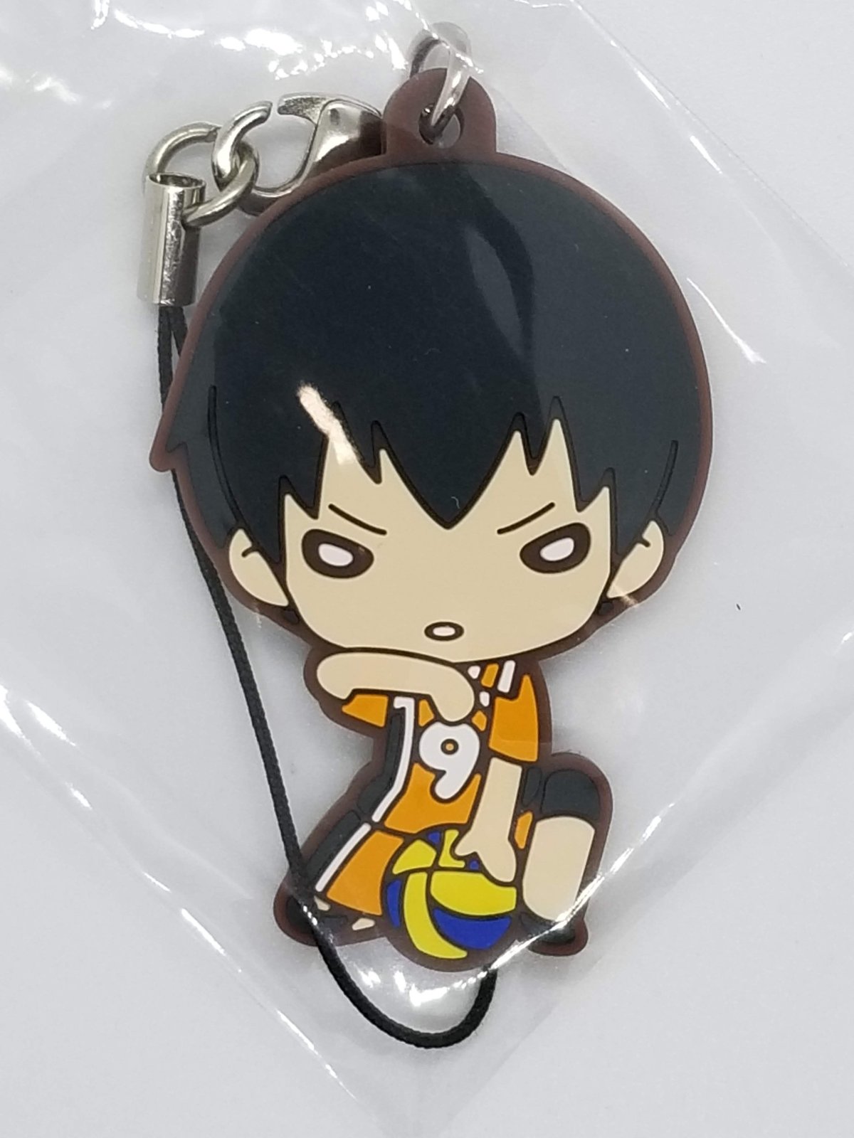 ハイキュー 影山 影山飛雄 にとたん ラバーストラップ ラバスト