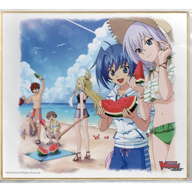 ヴァンガード ZERO」 トレーディングミニ色紙 アイチ & ミサキ