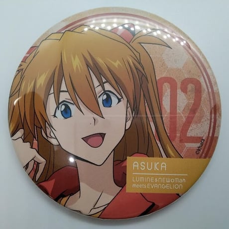 【エヴァンゲリオン】アスカ　トレーディング缶バッジ