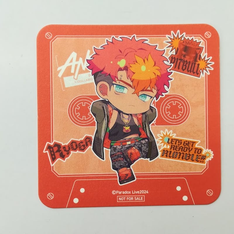 Paradox Live 土佐凌牙 コラボカフェ本舗BLANC コースター | K-BOOKS