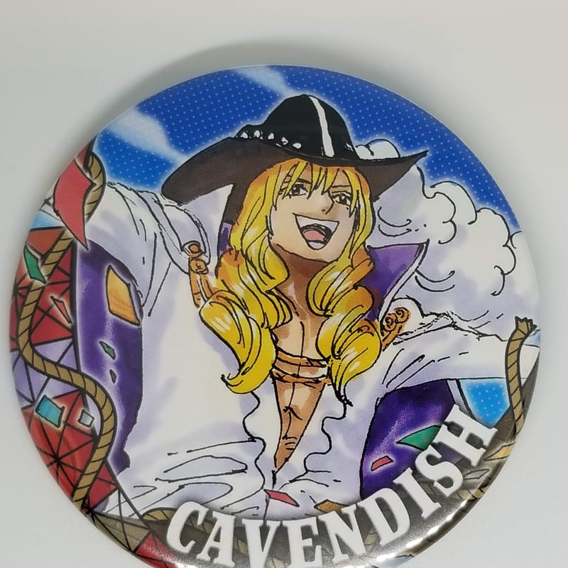 ONE PIECE キャベンディッシュ コレクション缶バッジ麦わらストア東京