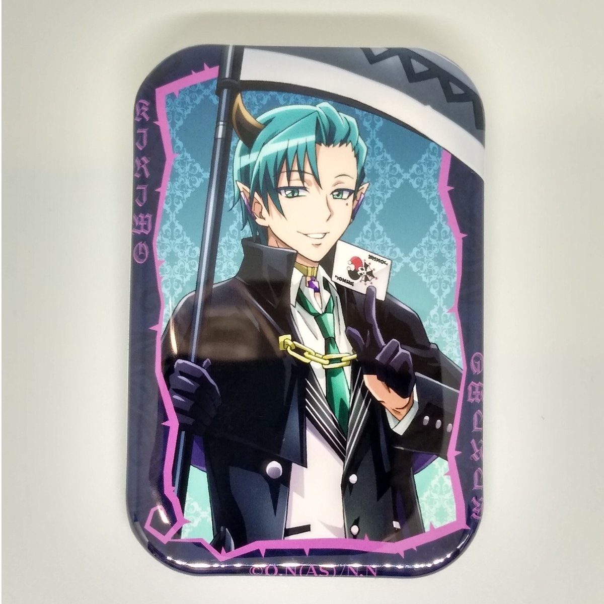 魔入りました！入間くん トレーディング スクエア缶バッジTRUMP