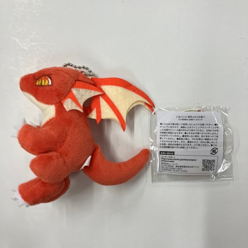 その他 aki ワンドオブフォーチュン ラギ ドラゴンぬいぐるみ＆缶バッジセット | K