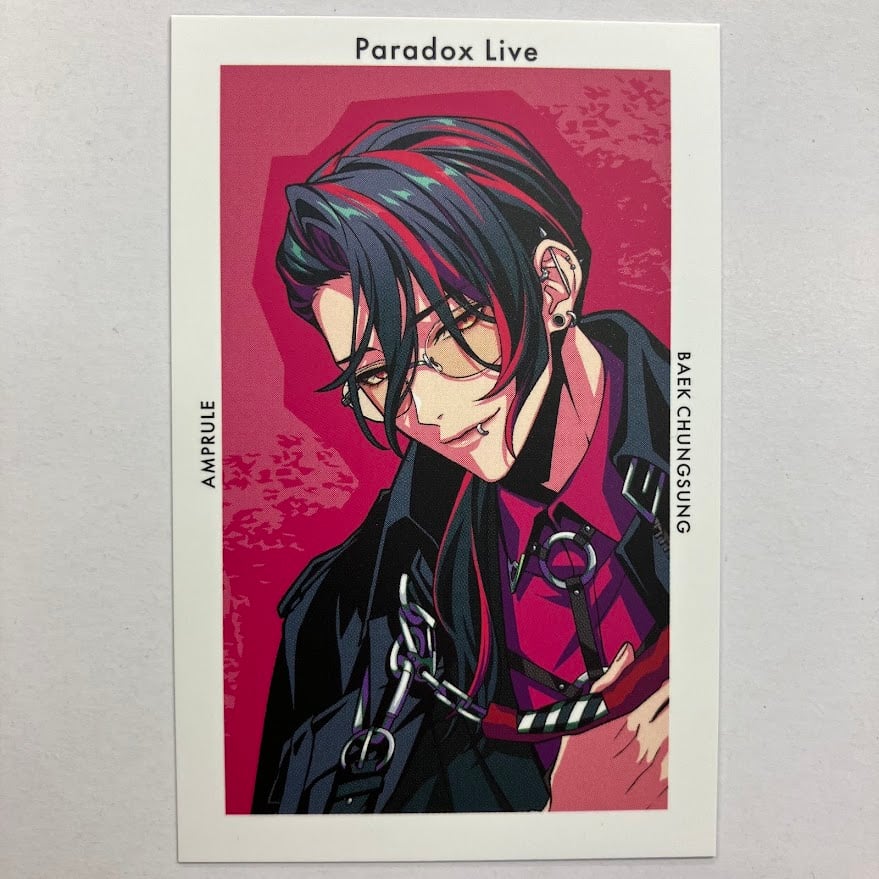 Paradox Live 白忠成 Gプリ Ver.28 | K-BOOKS 池袋 2次元グッズ通販