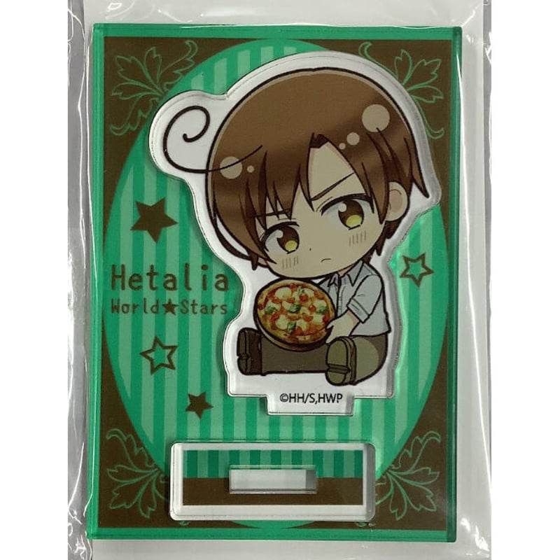 ヘタリア 南イタリア ロマーノ アクリルフィギュア アクリルスタンド Amazon.co.jp: ヘタリア WorldStars アクリルスタンドP イタリア