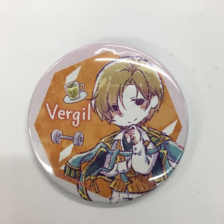 アンジェリークルミナライズ　ヴァージル　 缶バッジ