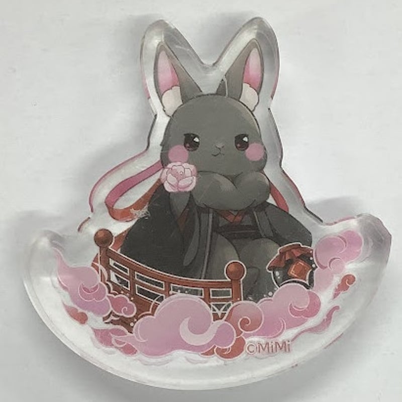 魔道祖師 公式茶屋 魔道学園 ゆらゆらアクリルブロック 全種 7点 魔道