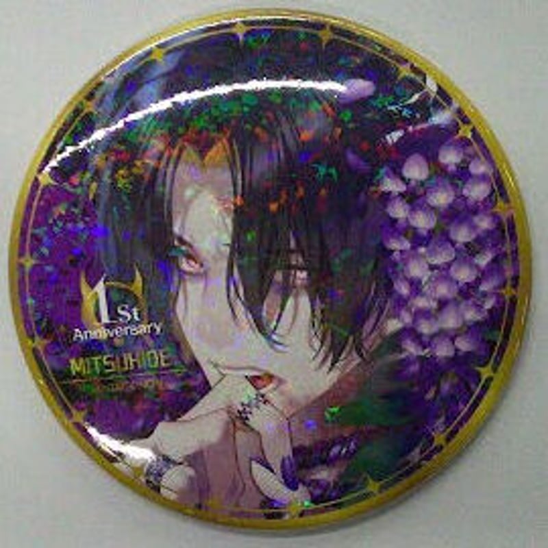 マガツノート 光秀 BIGホログラム缶バッジ | K-BOOKS 池袋 2次元