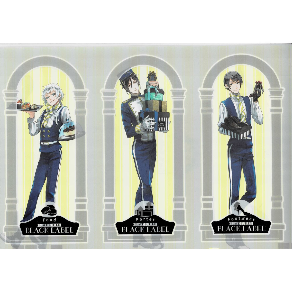 黒執事 Black Label POP UP STORE クリアファイル 枢やな「黒執事」 BLACK LABEL POP UP STORE クリアファイル | K-B