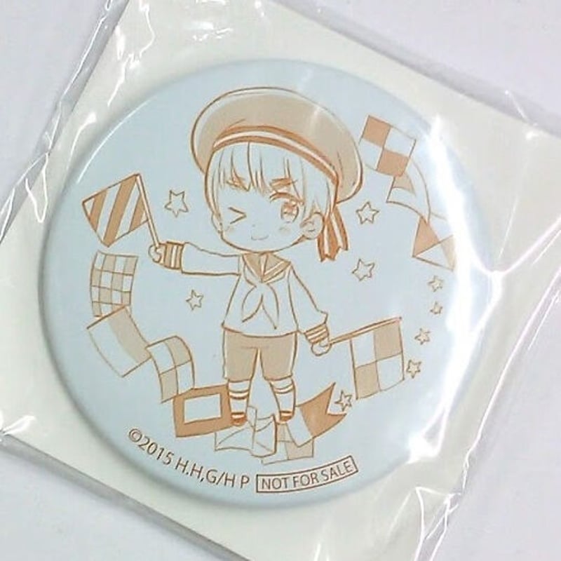 【未開封】ヘタリア The World Twinkle 特典缶バッジ ヘタリア The World Twinkle シーランド アニメイトフェア特典缶バッジ