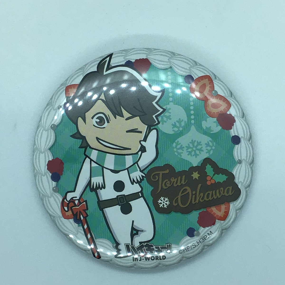 ハイキュー!! 及川 徹 75mm缶バッジ | K-BOOKS 池袋 2次元グッズ通販