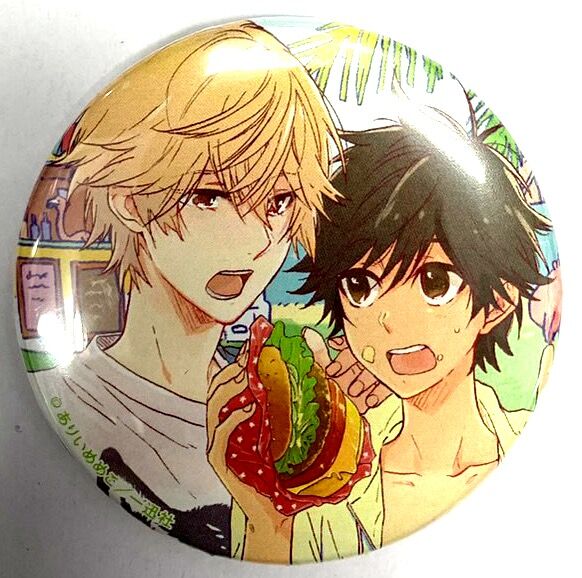 ひとりじめマイヒーロー　ありいめめこ　缶バッジ ありいめめこ『ひとりじめマイヒーロー』 DMMスクラッチ 缶バッジ 支倉