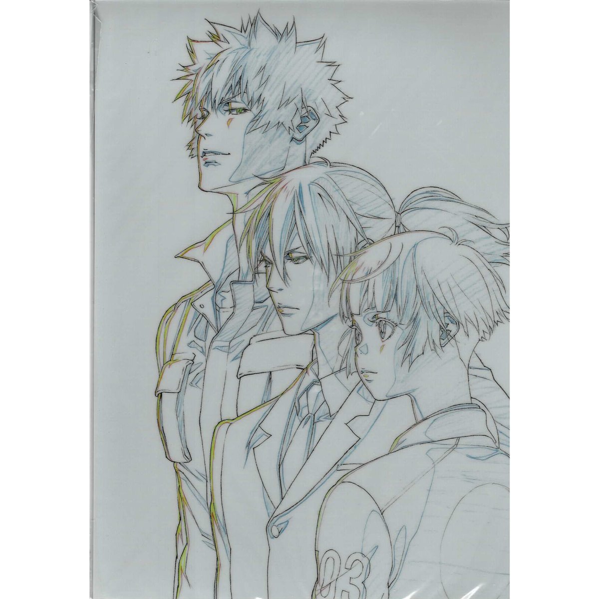 PSYCHO-PASS サイコパス クリアファイル セットF 狡噛 宜野座 常守 | K 