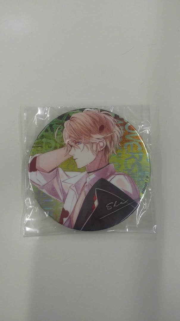 ▷▶︎▷DIABOLIK LOVERS ディアラバ 逆巻シュウ 缶バッジ ホロ ヘコミ有】DIABOLIK LOVERS 逆巻シュウ 缶バッジ ホロ | K-BOOKS