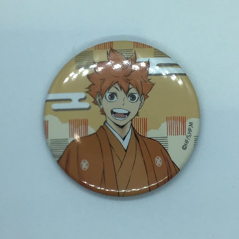 ハイキュー！！日向翔陽缶バッジ