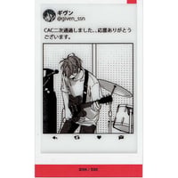 キヅナツキ 『ギヴン』 ギヴン展 -given exhibition-　クリアシート　真冬【BLグッズ】