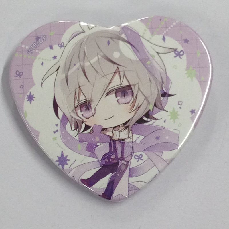 Collar×Malice　カラマリ　スクエア缶バッジ　バースデー　岡崎契 Collar×Malice カラーマリス 岡崎契 スクエアバッジ 缶バッジ 3