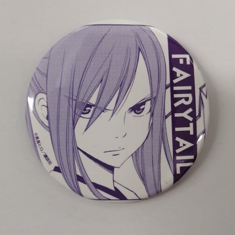 フェアリーテイル　缶バッジ　エルザ フェアリーテイル 缶バッジ エルザ