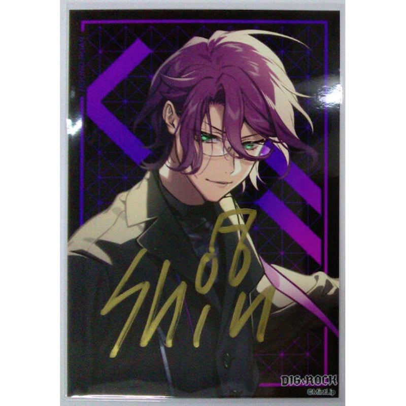 DIG-ROCK ディグロ 小野里 詩音 チェキ風カード 直筆