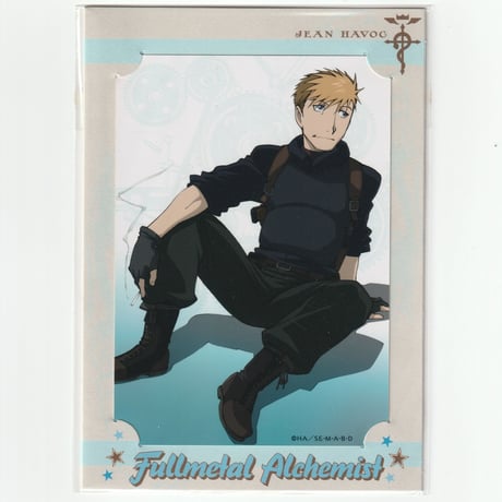 荒川弘 / 鋼の錬金術師　ジャン・ハボック　ブロマイド