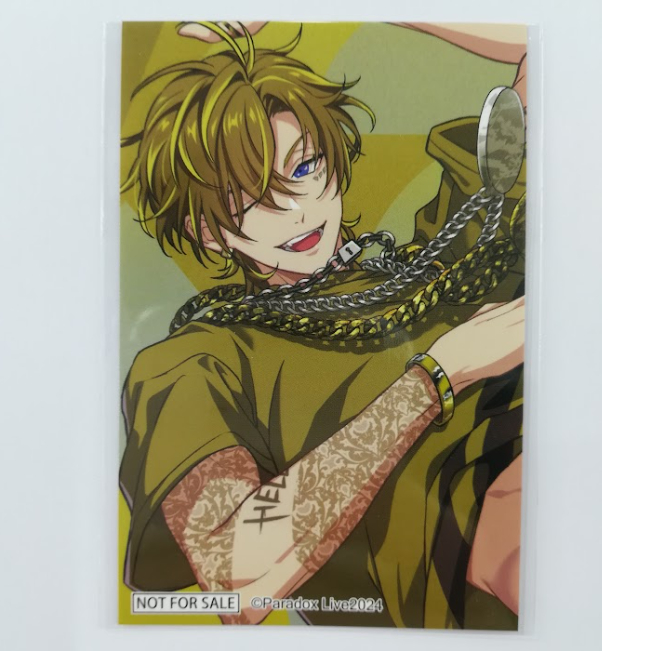 パラライ 九頭竜智生 ホスト名刺 Gプリサイン入り Paradox Live 九頭竜智生 ステッカー | K-BOOKS 池袋 2次元グッズ通販