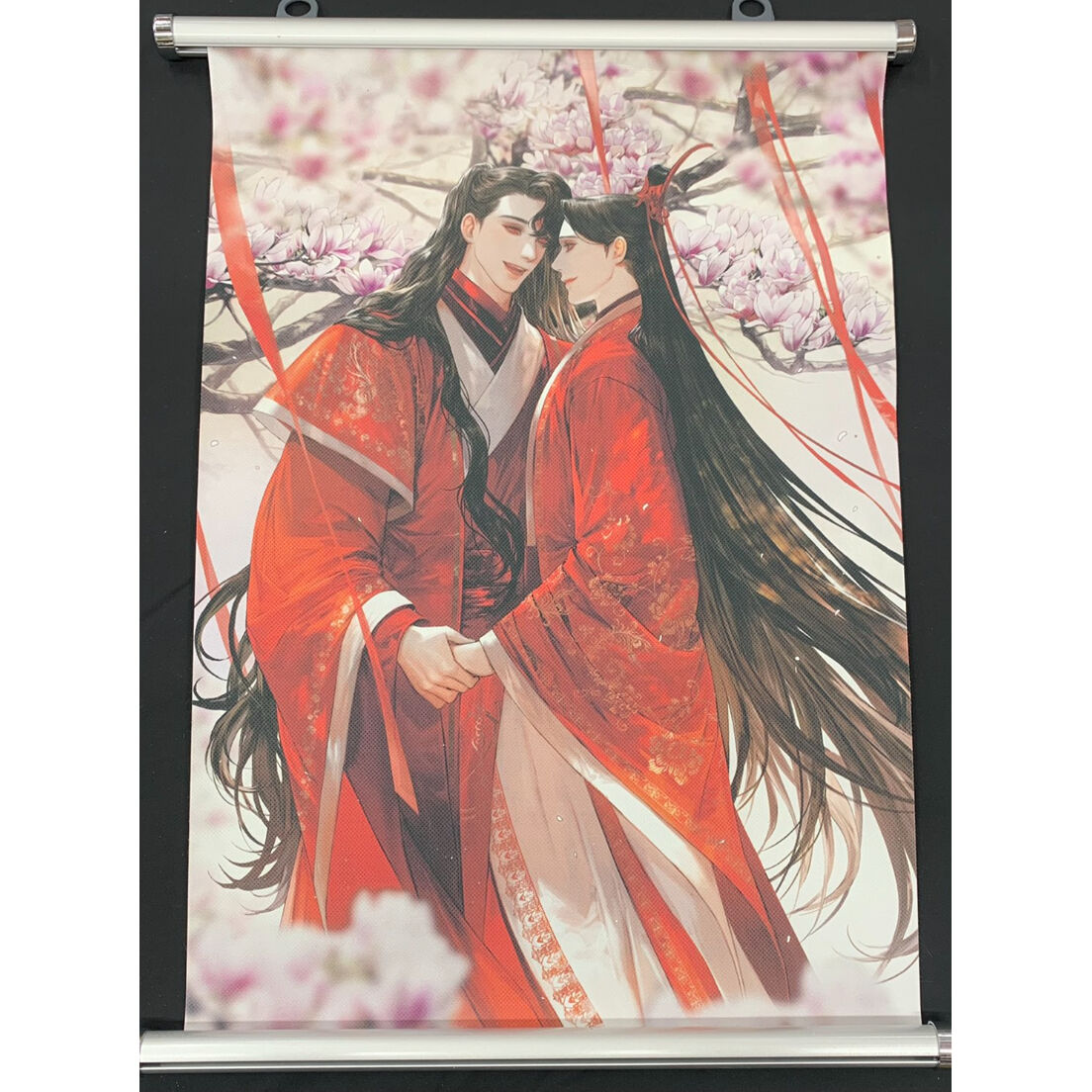 模写/鶴翁/漁舟画賛/布袋屋掛軸HD-47