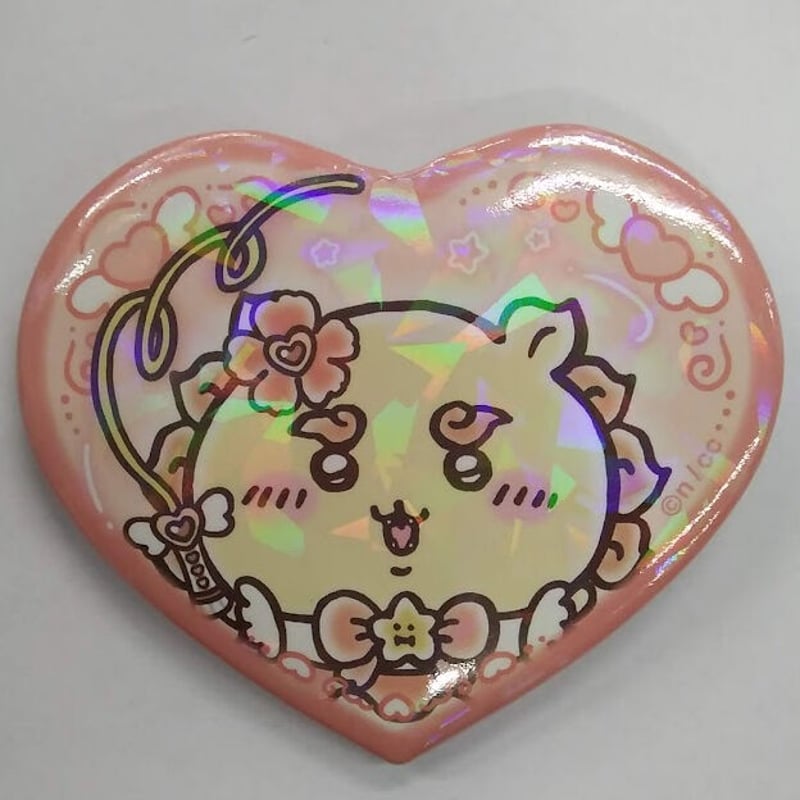 まじかるちいかわ▽ハート缶バッジ▽シーサー ちいかわ』まじかるちいかわ ハートカンバッジコレクション