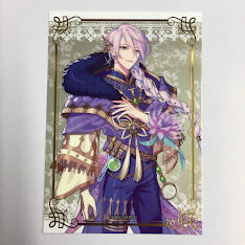 夢職人と忘れじの黒い妖精 メリーローズ 箔押しプラブロマイド 単品