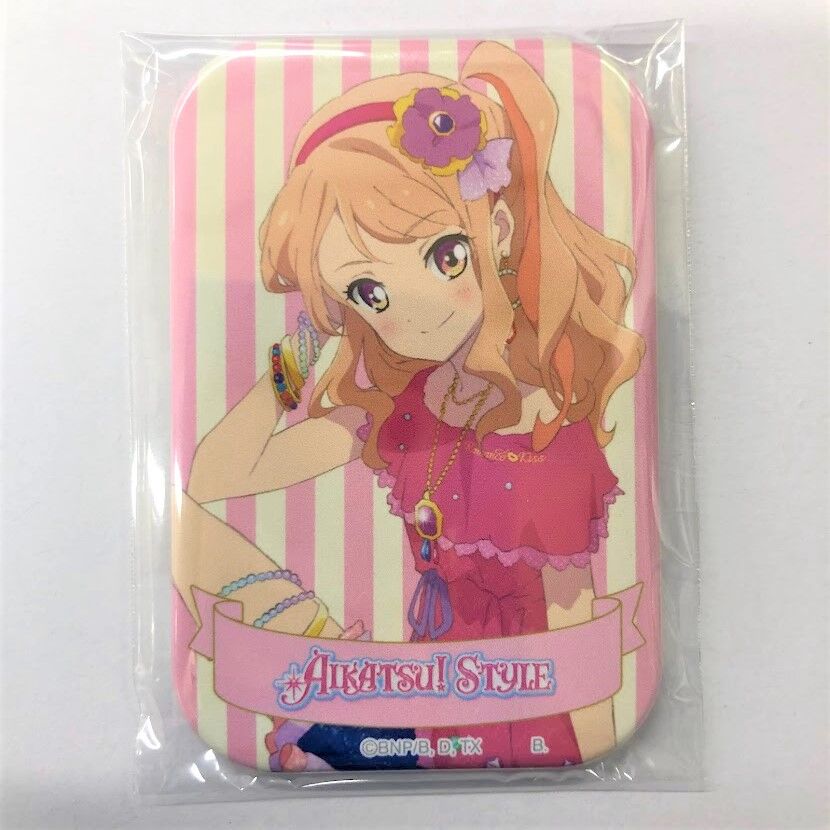 アイカツ！ 香澄真昼 アイカツ！シリーズ スクエア缶バッジ | K-BOOKS