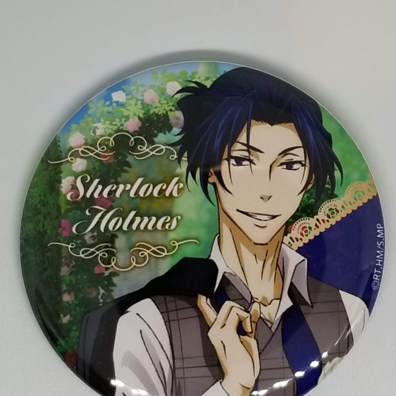 憂国のモリアーティ セガコラボカフェ 缶バッジ 憂国のモリアーティ シャーロック セガコラボカフェ TVアニメ 憂国の