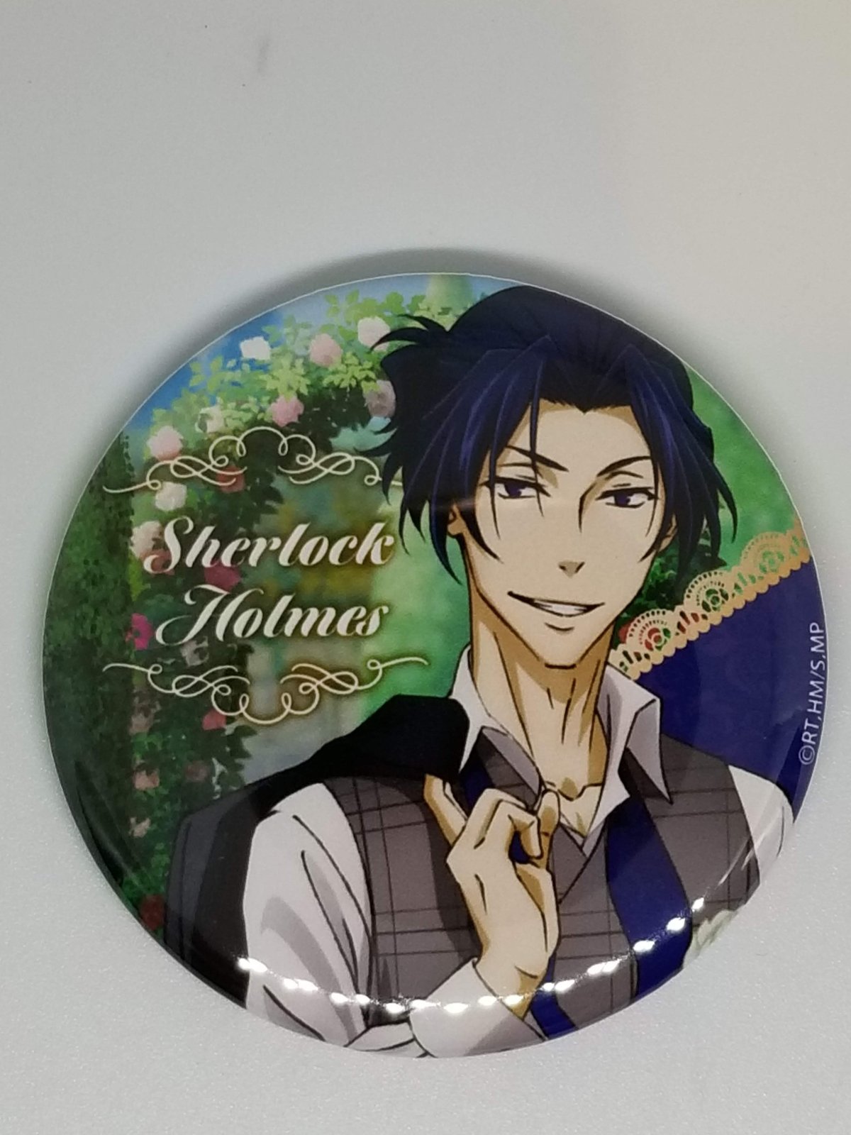憂国のモリアーティ セガコラボカフェ 缶バッジ 憂国のモリアーティ シャーロック セガコラボカフェ TVアニメ 憂国の