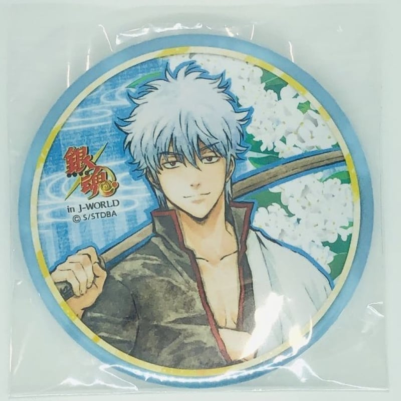 銀魂坂田銀時缶バッジ 銀魂坂田銀時缶バッジ