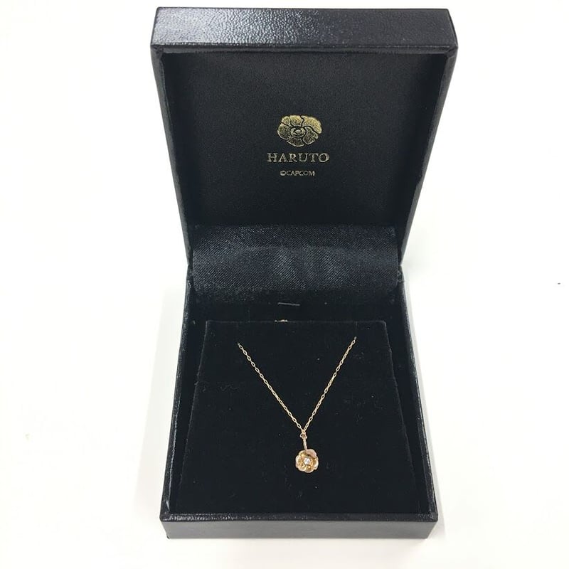 囚われのパルマ ハルト アネモネネックレス k10製