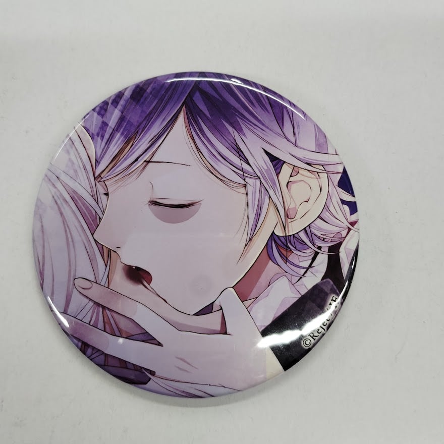 逆巻カナト　缶バッジ2点セット DIABOLIK LOVERS 缶バッジやアイテム逆巻カナト