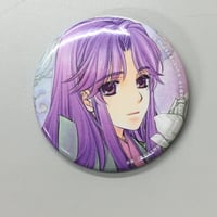 キュアコスモ　ユニ　缶バッジ　アニメージュ　プリキュア　星　ホロ キュアコスモユニ缶バッジアニメージュプリキュア星ホロ
