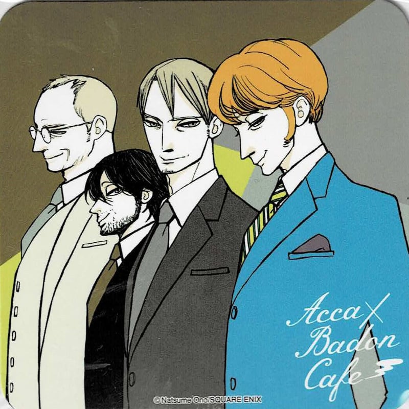 オノ・ナツメ 『ACCA×BADON 』 コラボカフェ コースター BADON | K-BOO