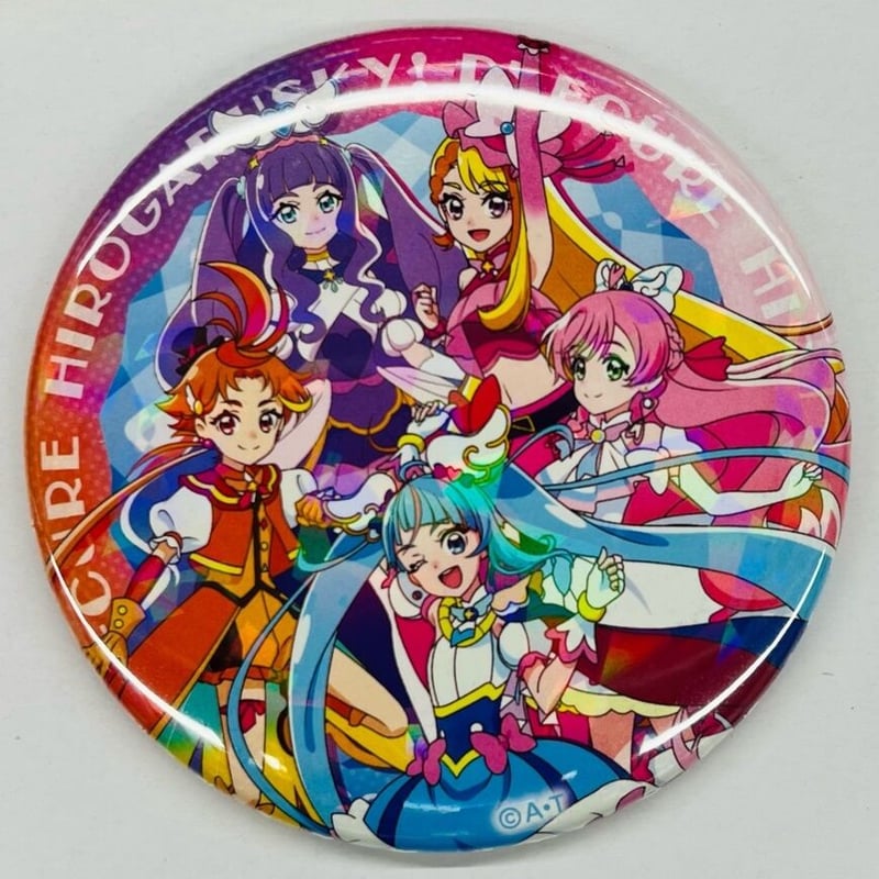 ひろがるスカイ！プリキュア 缶バッジ ストロベリー ツバサ