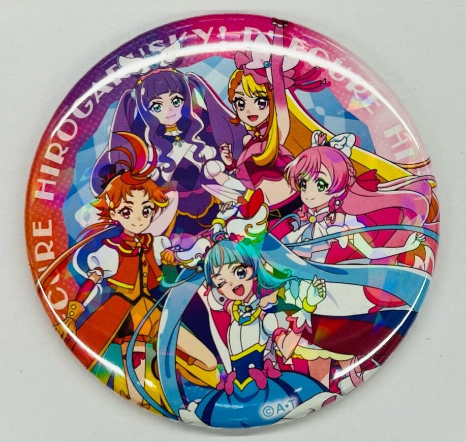 ひろがるスカイ！プリキュア ホログラム缶バッジ キュアウィング