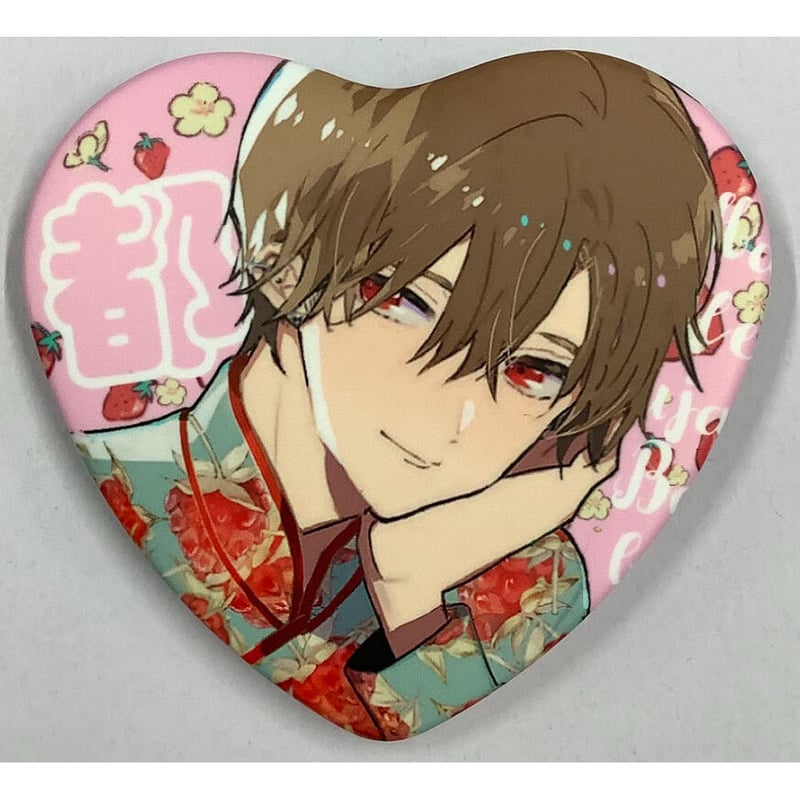 ハレルヤベイビー ハレベ 缶バッジ カード 都 冬夏 ハレルヤベイビー - トレーディンググリッター缶バッジ