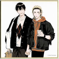 依子『 寺野くんと熊崎くん』 「Qpa -day off-」  ミニ色紙【BLグッズ】