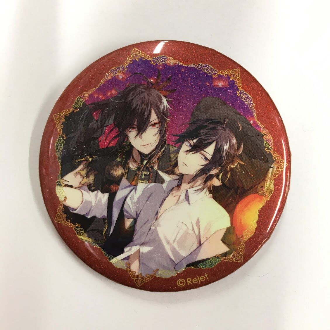 幽幻ロマンチカ ヒフミ 妖怪覗見蓄光 缶バッジ vol.2 幽幻ロマンチカ おいでませ！幽鳴館～涙の誘惑～ ビッグ缶バッジ