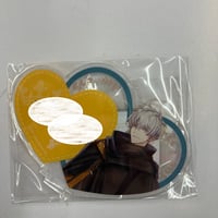 ときめきメモリアル Girl's Side 4th Heart 本多行 缶バッジ | K