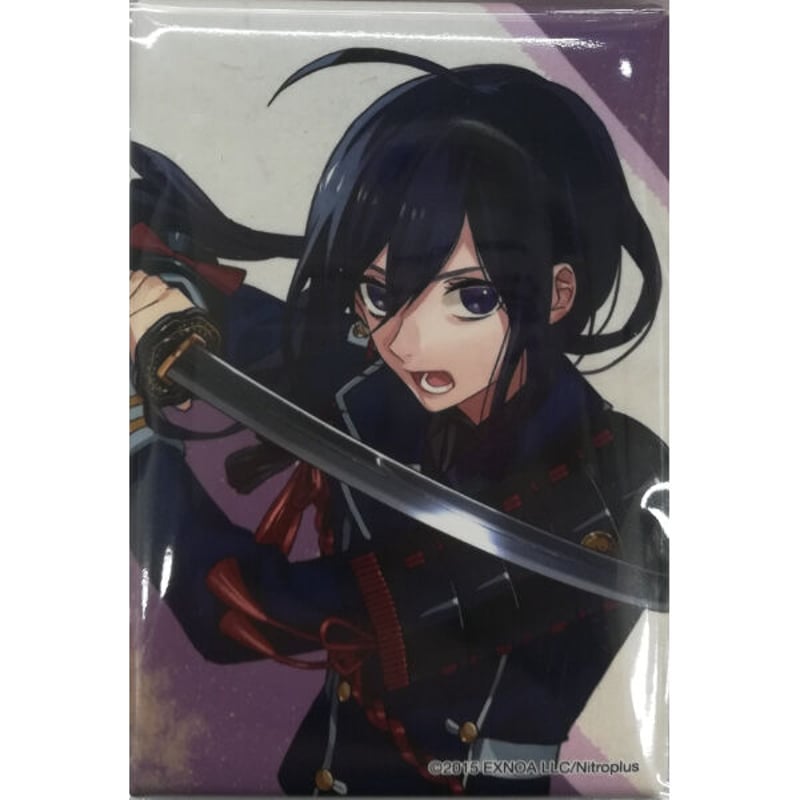 刀剣乱舞 鯰尾藤四郎 戦闘 スクエア缶バッジ | K-BOOKS 池袋 2次元