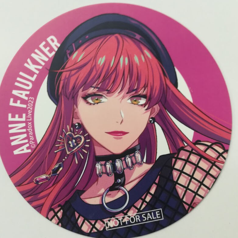 Paradox Live アン・フォークナー コースター | K-BOOKS 池袋 2次元