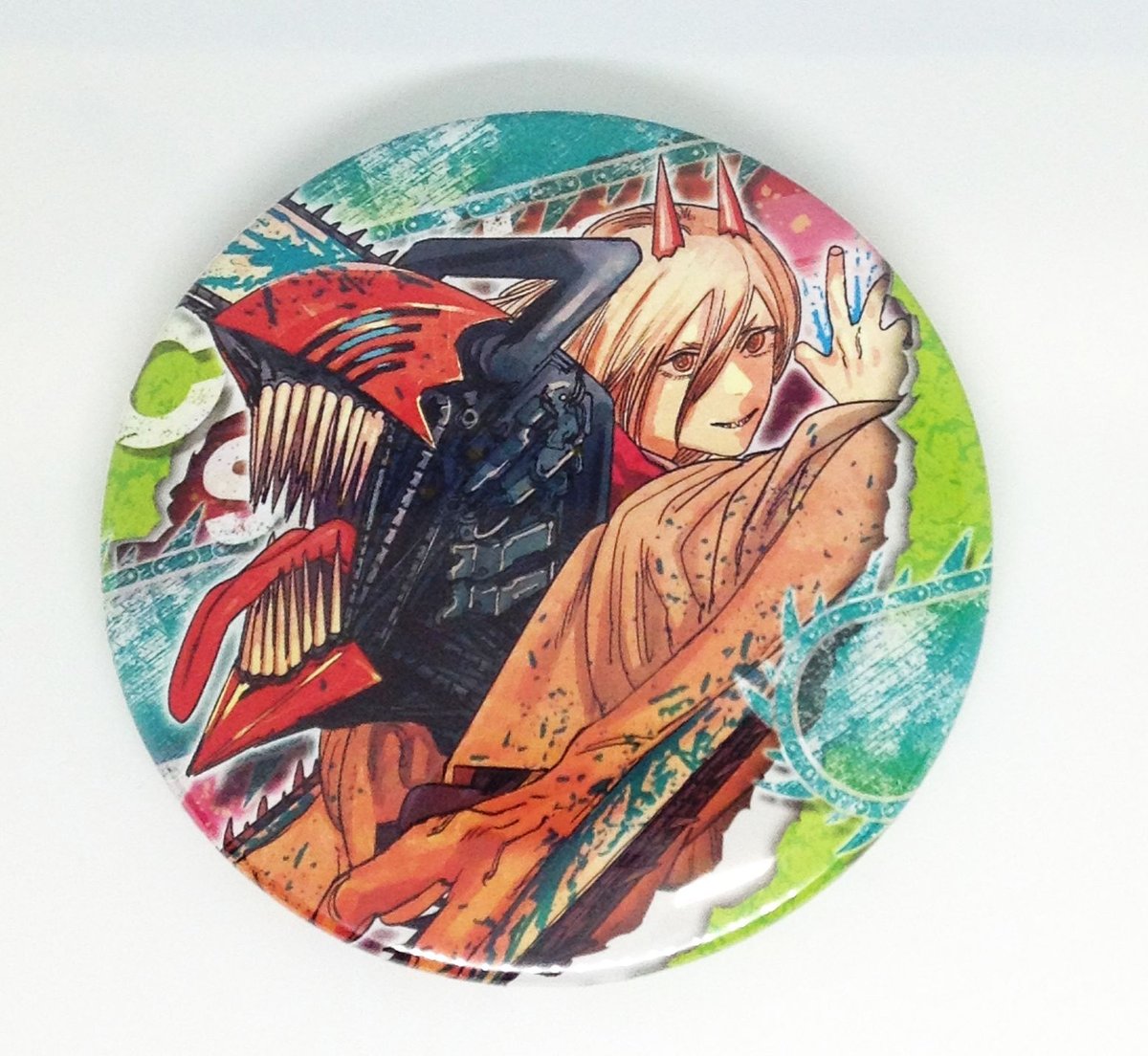 チェンソーマン　パワー　缶バッジセット チェンソーマン チェンソーマン（デンジ）＆パワー コレクション缶