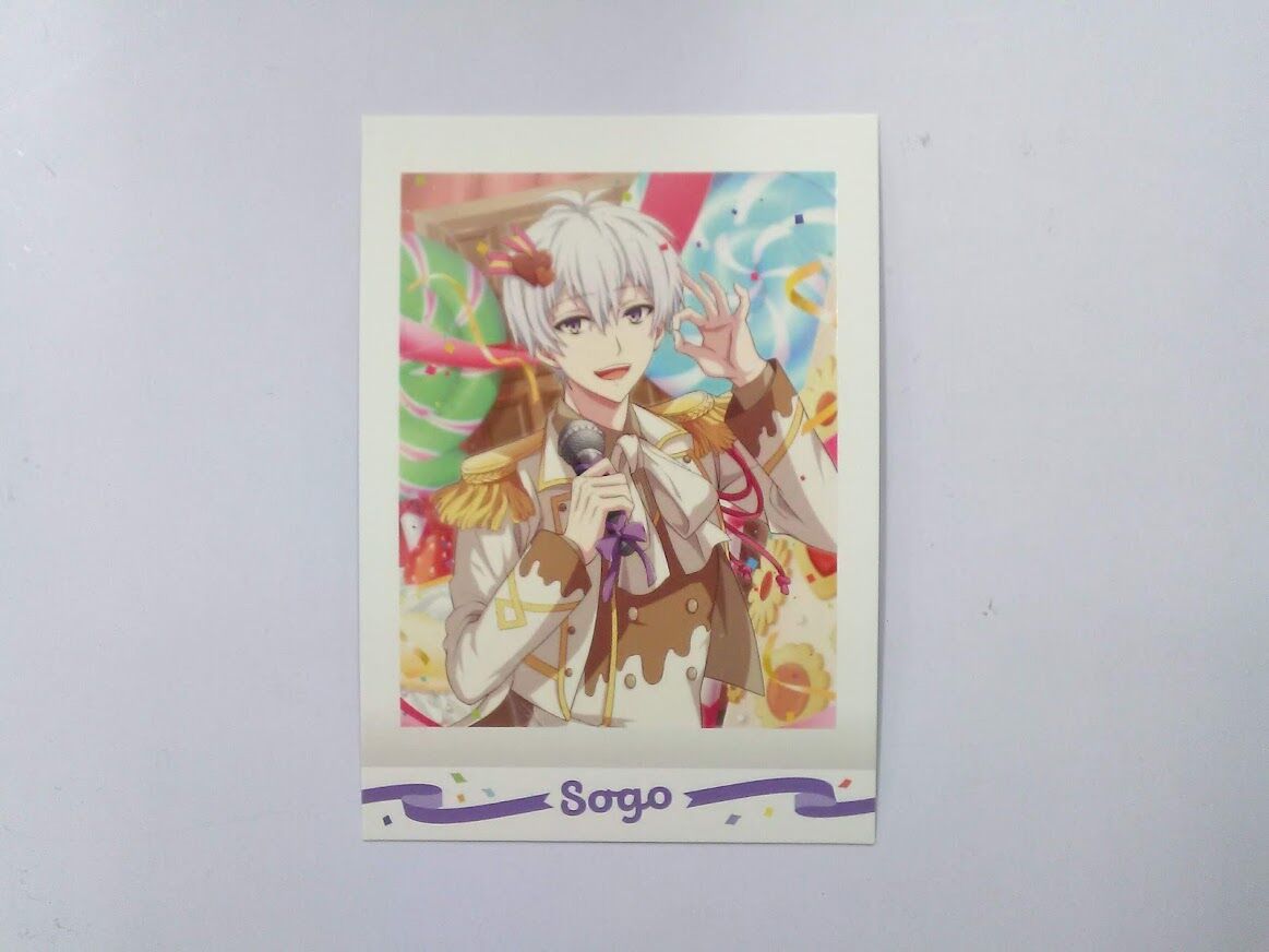 アイナナ ぱしゃこれ 箔押し 四葉環 逢坂壮五 アイドリッシュセブン アイナナ 逢坂壮五 パシャこれ サイン付き