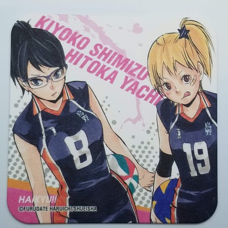 ハイキュー!! 清水潔子 谷地仁花 マグバッジ j-world クリスマス ハイキュー!! 清水潔子 谷地仁花 マグバッジ j-world クリスマス